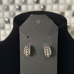 Sterling Silver Hoop Earrings